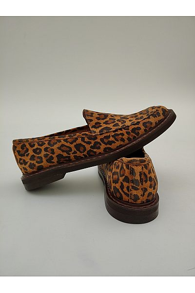 L37 HANDMADE SHOES Dámské kožené polobotky leopardí vzor nazouvací jarní podzimní Vel. EU 37 | L37 HANDMADE SHOES | obrázek 5
