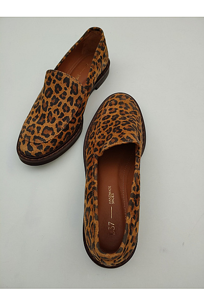 L37 HANDMADE SHOES Dámské kožené polobotky leopardí vzor nazouvací jarní podzimní Vel. EU 37 | L37 HANDMADE SHOES | obrázek 7