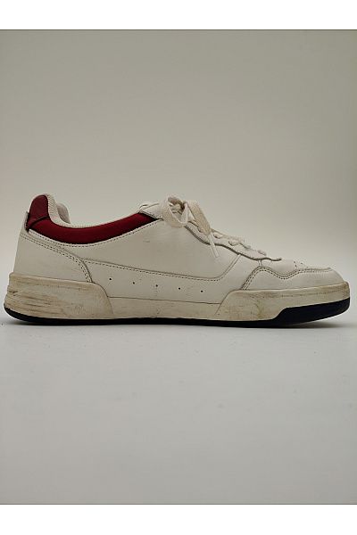 TOMMY HILFIGER Pánské tenisky Jeans TJM Retro Basket Ess Bílé Velikost EU 44 | TOMMY HILFIGER | obrázek 7