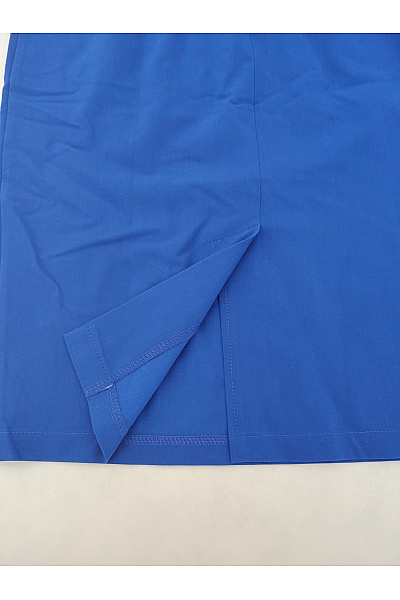 Stylove Modré pouzdrové elegantní koktejlové šaty midi Vel. S | stylove | obrázek 8