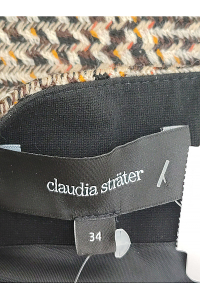 Claudia Strater Vlněná pouzdrová mini sukně vzorovaná Velikost EU 34 | Claudia Strater | obrázek 4