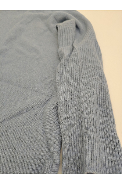 Tif Tiffy Modrý dámský oversized pletený pulovr s kapsami Vel. XXL | Tif Tiffy | obrázek 3