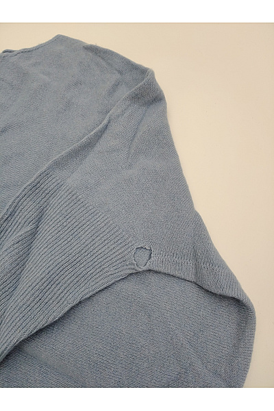 Tif Tiffy Modrý dámský oversized pletený pulovr s kapsami Vel. XXL | Tif Tiffy | obrázek 7