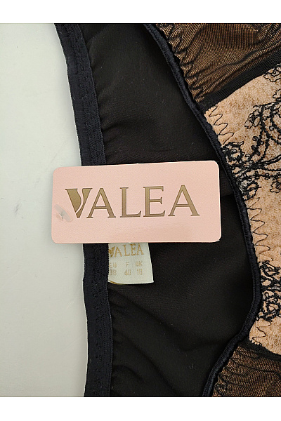 VALEA Dámské luxusní krajkové kalhotky hnědé Vel. EU 38 | VALEA | obrázek 4