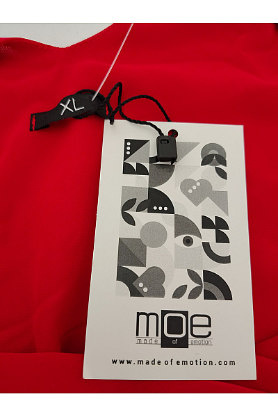 MOE Dámské červeno-černé body zavinovací bez rukávů Velikost XL | MOE | obrázek 6