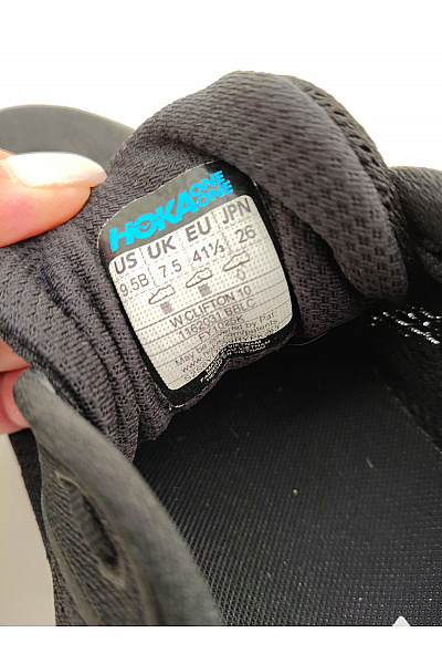 HOKA ONE Pánské tenisky Clifton 9 Černé Vel. EU 41,5 | HOKA ONE ONE | obrázek 10