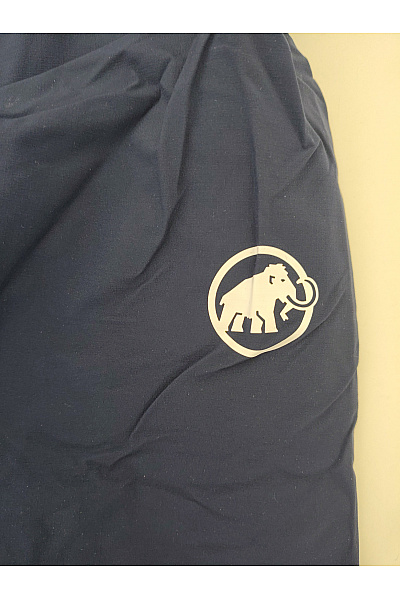 MAMMUT Modrá sportovní outdoorová bunda s kapucí na hory Velikost EU L | MAMMUT | obrázek 3