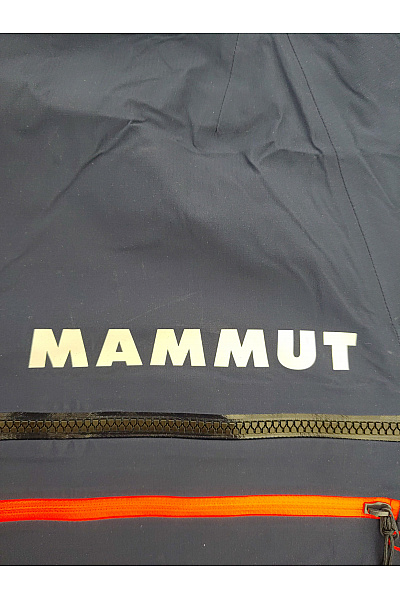 MAMMUT Modrá sportovní outdoorová bunda s kapucí na hory Velikost EU L | MAMMUT | obrázek 5