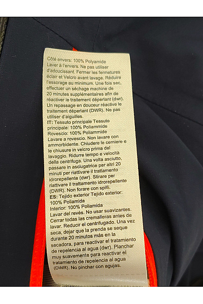 MAMMUT Modrá sportovní outdoorová bunda s kapucí na hory Velikost EU L | MAMMUT | obrázek 12