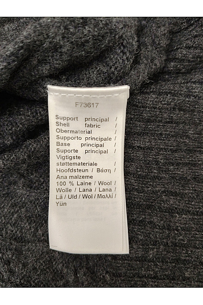 LACOSTE Černý vlněný copánkový pulovr Vel. L | LACOSTE | obrázek 6