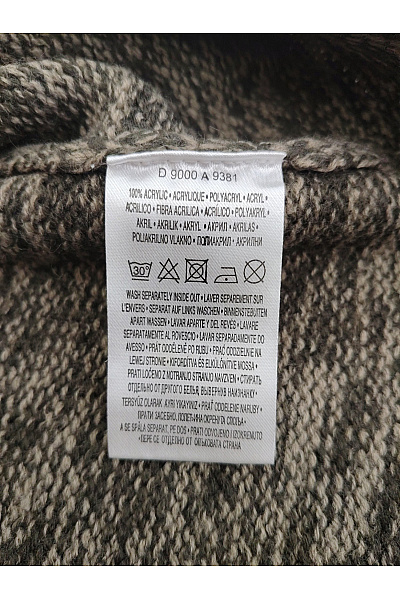 FRESH MADE Dámská pletená vesta khaki se zapínáním oboustranná Velikost EU M | FRESH MADE | obrázek 3