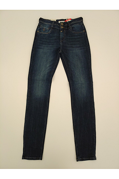TIMEZONE Dámské modré bavlněné skinny džíny s vysokým pasem Vel. W29/L34 | TIMEZONE | obrázek 3