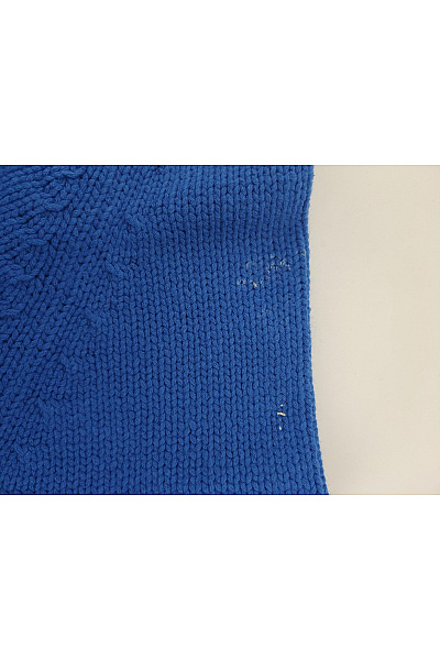 Camel active Dámský modrý bavlněný pulovr s výstřihem do V oversized Vel. XXL | camel active | obrázek 5
