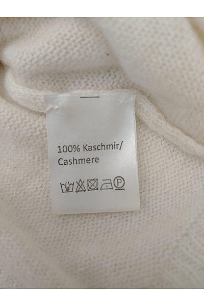 Zwillingsherz Béžový kašmírový pulovr basic Vel. S | Zwillingsherz | obrázek 5