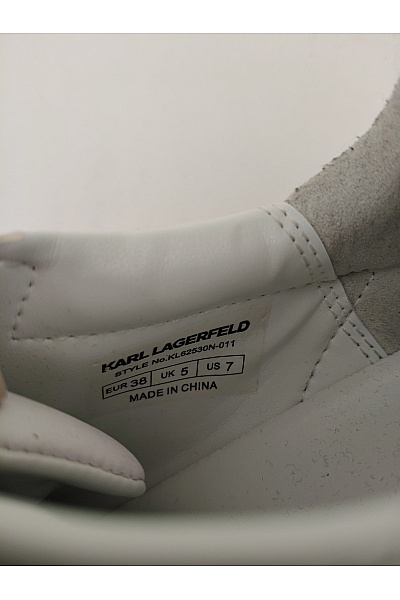 Karl Lagerfeld tenisky Kapri Ikonic Bílé Velikost 38 | Karl Lagerfeld | obrázek 11