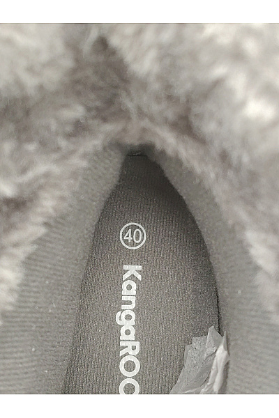 KANGAROOS Šedé kotníkové zimní sněhule s kožíškem Vel. EU 40 | KANGAROOS | obrázek 8