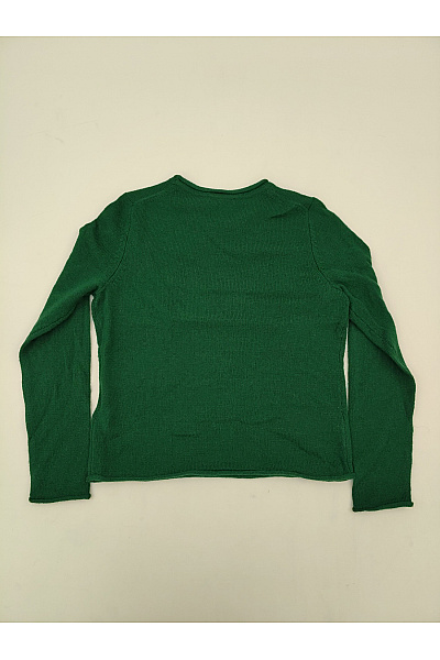 TOMMY HILFIGER Zelený vlněný pletený pulovr basic Vel. S | TOMMY HILFIGER | obrázek 9