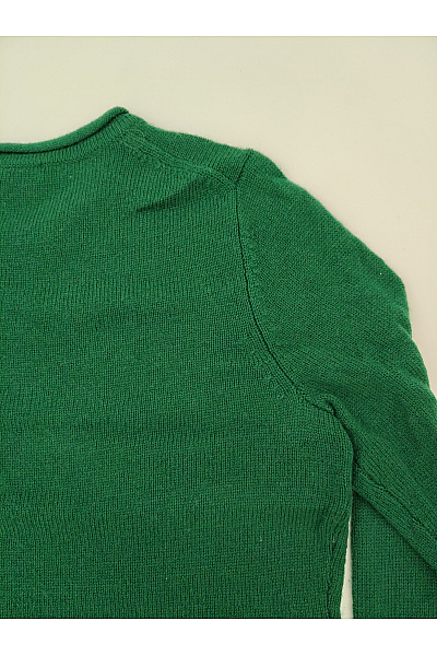 TOMMY HILFIGER Zelený vlněný pletený pulovr basic Vel. S | TOMMY HILFIGER | obrázek 10