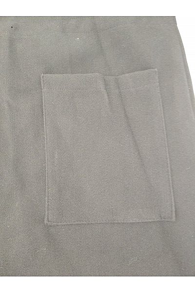 MADE IN ITALY Černý dlouhý elegantní kabát Vel. XXL | MADE IN ITALY | obrázek 4