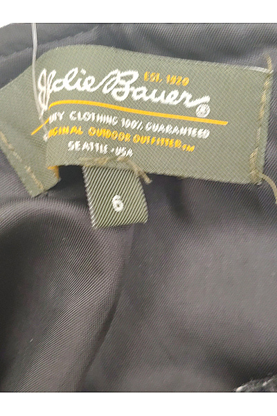 EDDIE BAUER Dámská vlněná zavinovací mini sukně pepitová Velikost US 6 | EDDIE BAUER | obrázek 5