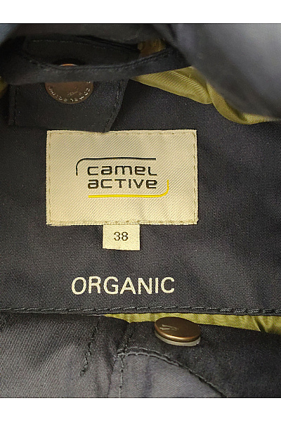 Camel active Dámská bavlněná přechodná bunda s kapucí Velikost 38 | camel active | obrázek 7