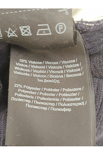 COMMA Černé úpletové midi šaty bez rukávů se stojáčkem Velikost EU 32 | COMMA | obrázek 6