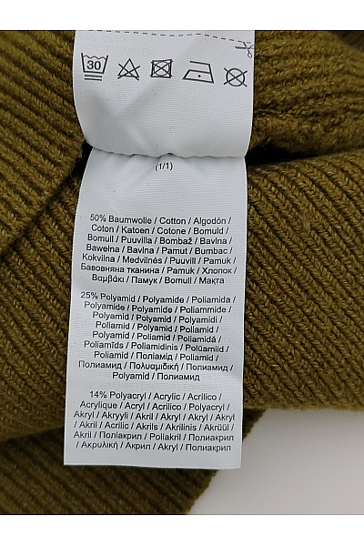 s.OLIVER Dámský khaki pletený pulovr s výstřihem do V oversized Velikost EU 40 | s.OLIVER | obrázek 6