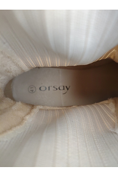 Orsay Béžové ponožkové kotníkové boty na platformě Vel. EU 41 | Orsay | obrázek 10