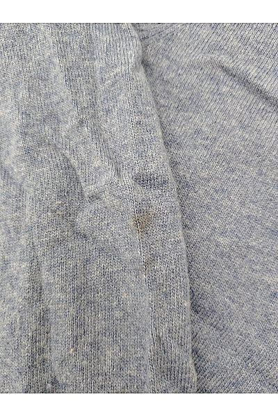 GANT Pánský vlněný pulovr do véčka modrý basic Vel. L | GANT | obrázek 4