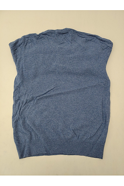 GANT Pánský vlněný pulovr do véčka modrý basic Vel. L | GANT | obrázek 6