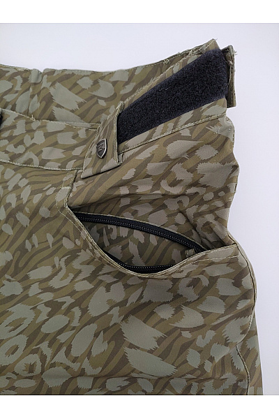 Rehall Khaki zimní lyžařské kalhoty s kapsami Vel. L | Rehall | obrázek 6