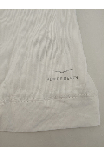 Venice beach Bílé dámské sportovní tričko s krátkým rukávem a síťovanými detaily Velikost S | venice beach | obrázek 3