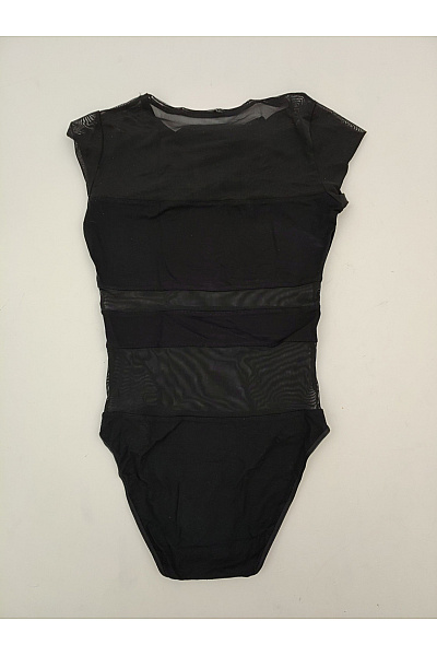 TEYLI Černé dámské body s průsvitnými detaily Vel. EU XS | TEYLI | obrázek 6