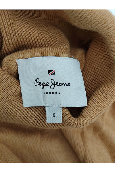 Pepe Jeans Hnědý bavlněný dámský rolák basic Velikost S | Pepe Jeans | obrázek 6