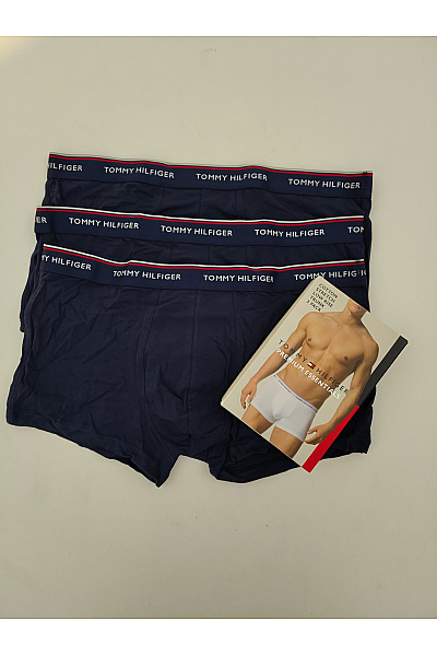 TOMMY HILFIGER Pánské bavlněné boxerky modré Velikost XL | TOMMY HILFIGER | obrázek 3