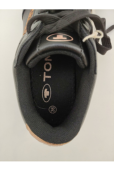 TOM TAILOR tenisky Sinsay s leopardím detailem (842HU-99X) Černé Vel. EU 36 | TOM TAILOR | obrázek 7
