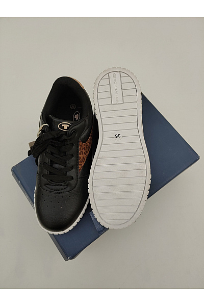 TOM TAILOR tenisky Sinsay s leopardím detailem (842HU-99X) Černé Vel. EU 36 | TOM TAILOR | obrázek 9
