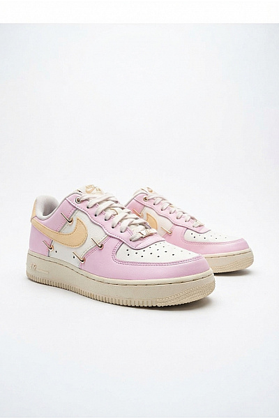 Nike Tenisky Air Force 1 '07 LX Pink Foam Mini Swoosh Růžové Velikost EU 37.5