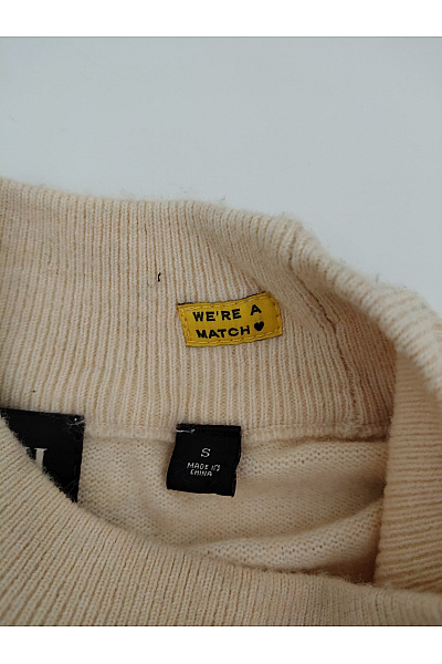 Scotch & Soda Béžový dámský pletený pulovr se stojáčkem basic Velikost S | Scotch & Soda | obrázek 7