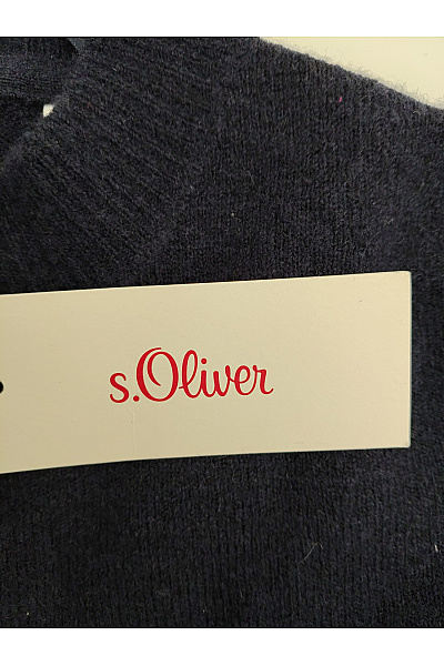 S.OLIVER Dámský vlněný pulovr se stojáčkem černý Vel. DE 34 | s.OLIVER | obrázek 5