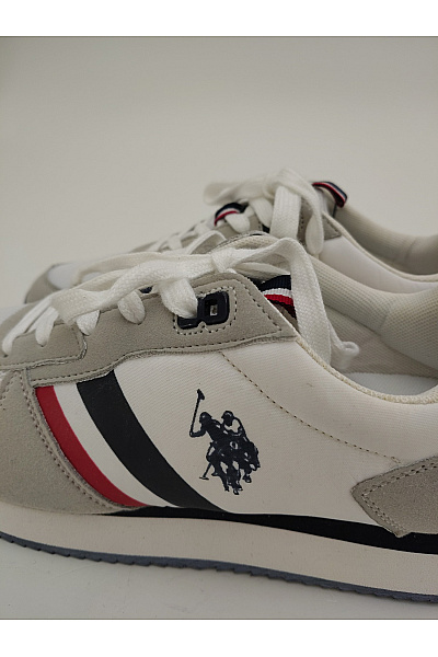 U.S.POLO ASSN. Pánské tenisky U.S. Polo CAMPY Šedé Velikost 41 | U.S.POLO ASSN. | obrázek 6