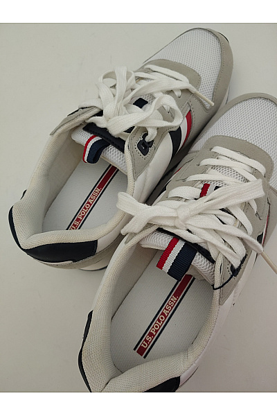 U.S.POLO ASSN. Pánské tenisky U.S. Polo CAMPY Šedé Velikost 41 | U.S.POLO ASSN. | obrázek 7
