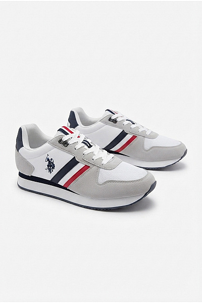 U.S.POLO ASSN. Pánské Tenisky U.S. Polo CAMPY Šedé Velikost 41
