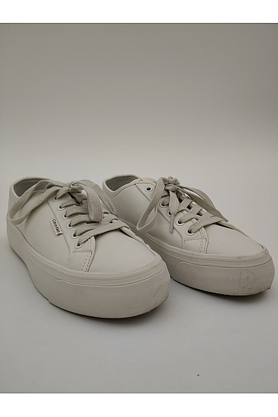 Calvin Klein tenisky Jeans Vulc Flatform Lace Up Lth Bílé Vel. EU 39 | Calvin Klein | obrázek 2