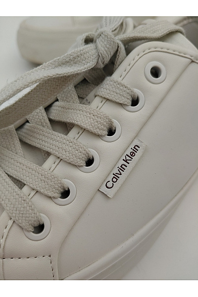 Calvin Klein tenisky Jeans Vulc Flatform Lace Up Lth Bílé Vel. EU 39 | Calvin Klein | obrázek 7