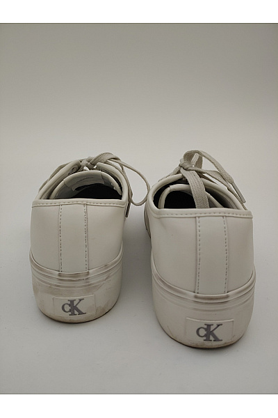 Calvin Klein tenisky Jeans Vulc Flatform Lace Up Lth Bílé Vel. EU 39 | Calvin Klein | obrázek 10