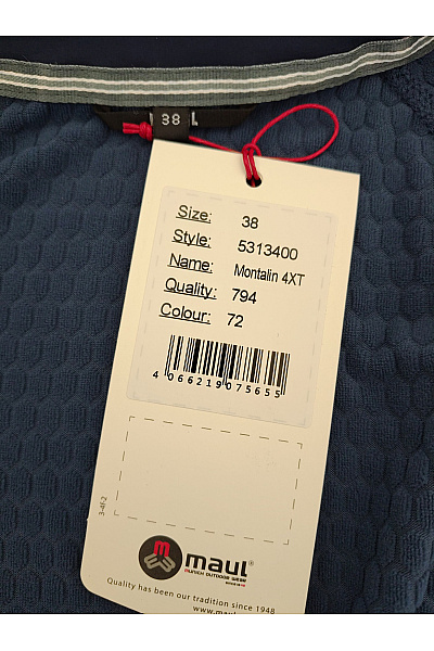 MAUL SPORTS Dámská sportovní funkční mikina na zip Velikost EU 38 | MAUL SPORTS | obrázek 7