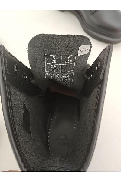 Dr.Martens Černé kotníkové šněrovací boty s kulatou špičkou Velikost 38 | Dr.Martens | obrázek 8