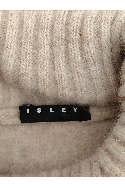 SISLEY Béžové vlněné pončo oversized Vel. EU S | SISLEY | obrázek 5