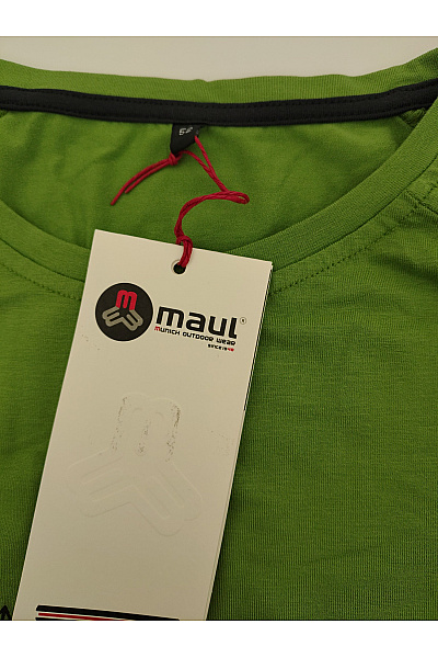 MAUL SPORTS Pánské zelené turistické tričko s dlouhým rukávem a potiskem Vel. DE 52 | MAUL SPORTS | obrázek 5